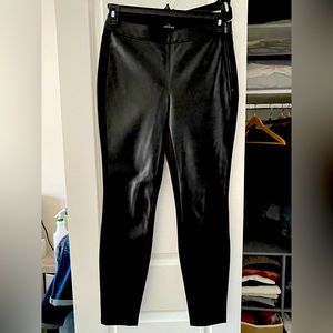 WHBM Faux leather Jegging
